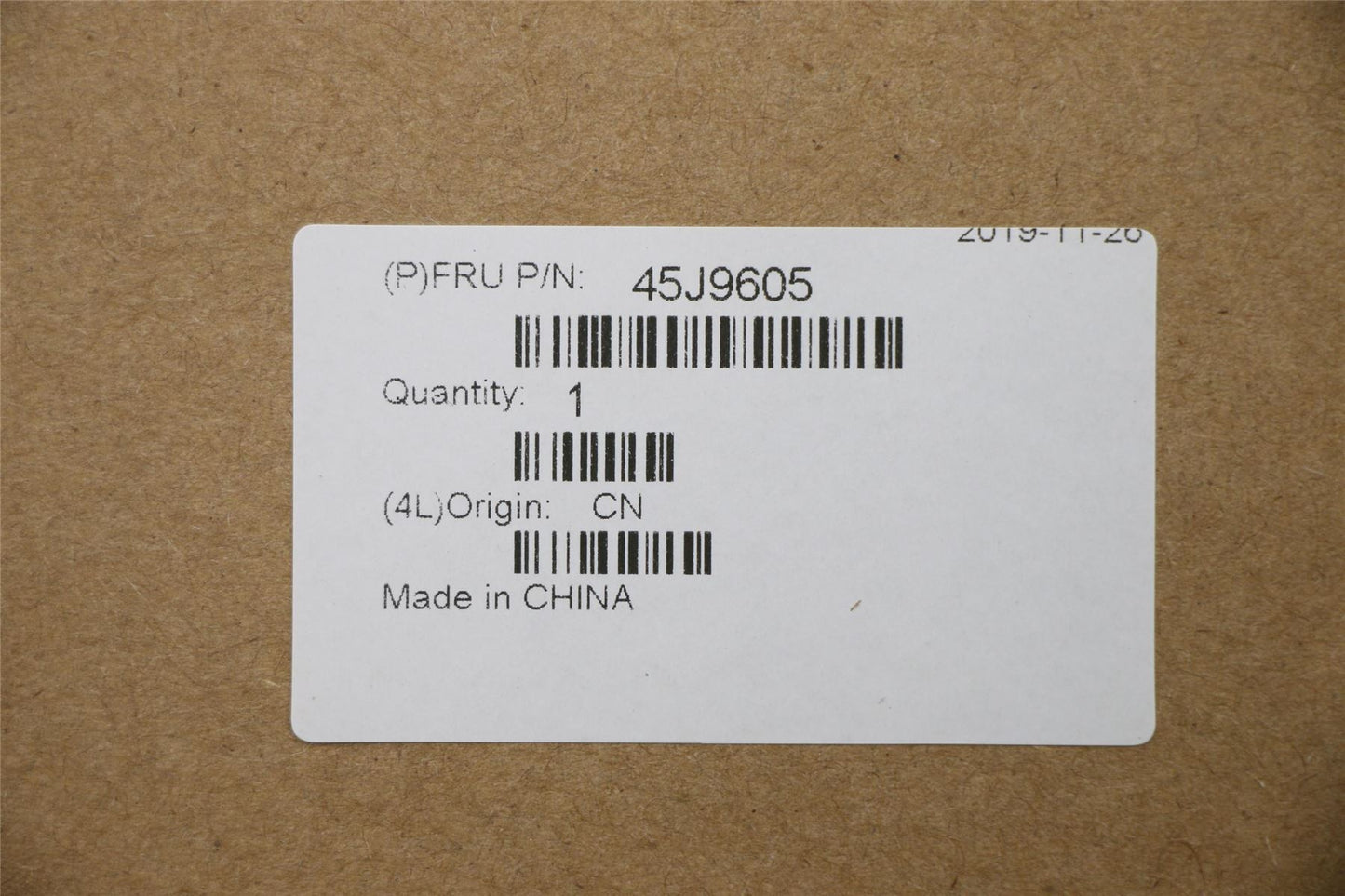 Lenovo FRU, Fan Asm 45J9605