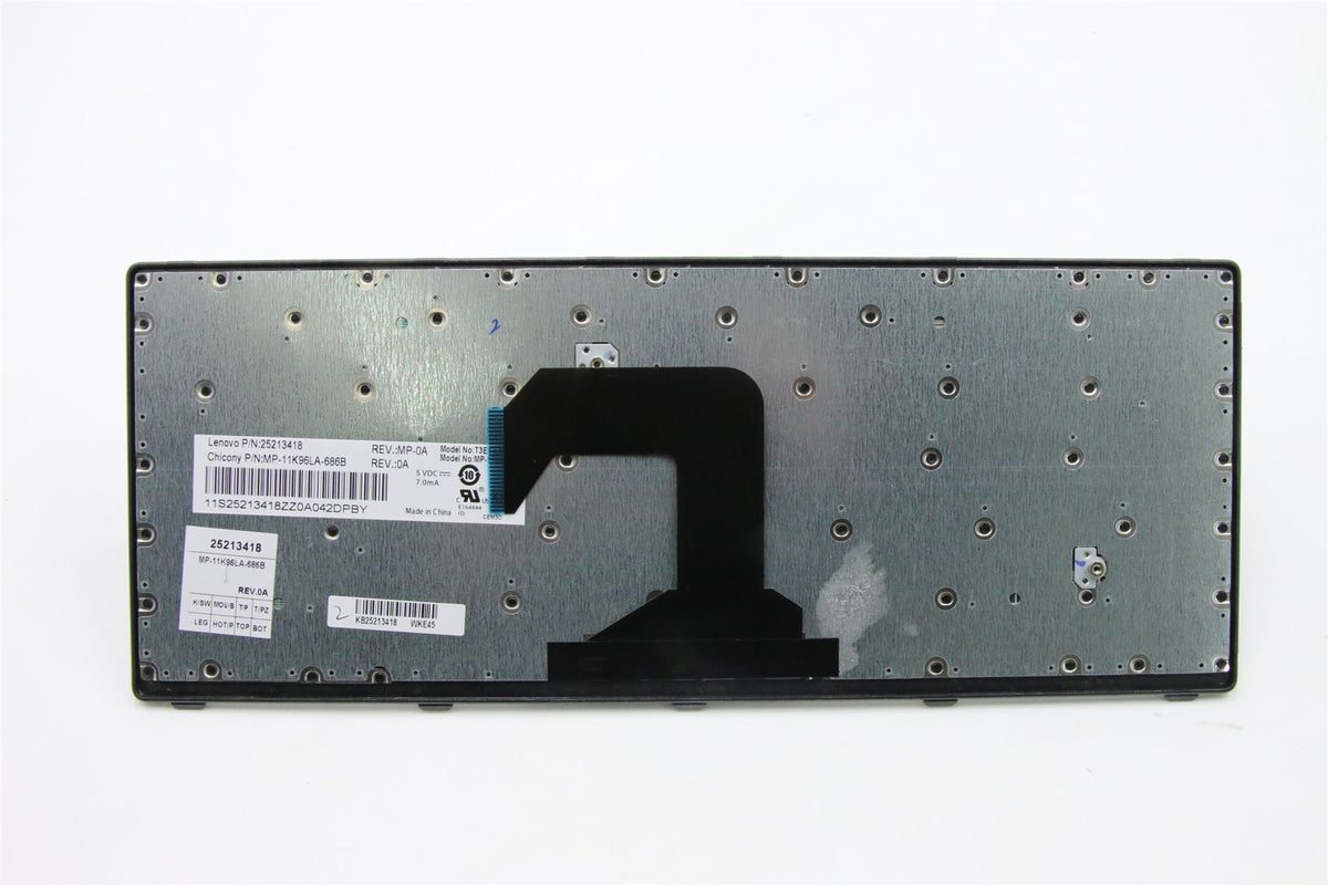 Lenovo S400 Touch S435 Keyboard Latin Spanish Silver 25213418 25213448 25213478