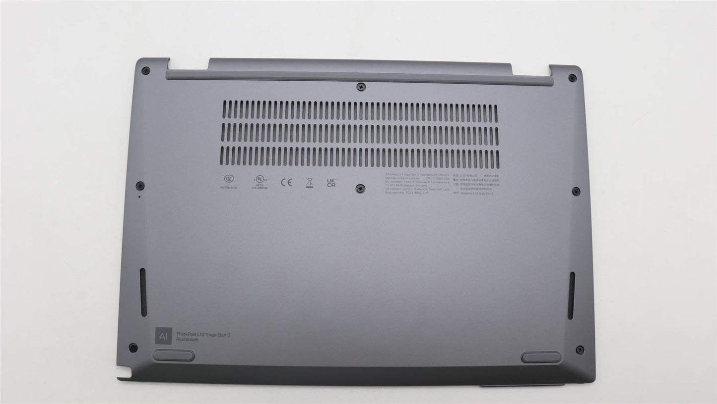 Lenovo Yoga L13 3 Bottom Base Lower Chassis Cover Grey 5M11K83380