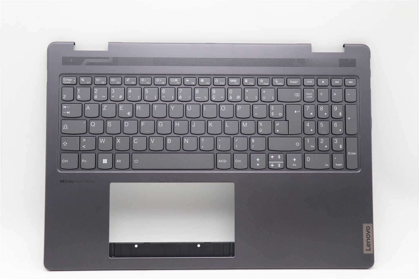 Lenovo Yoga 7 16IRL8 Keyboard Palmrest Top Cover French Storm Grey 5CB1L31896