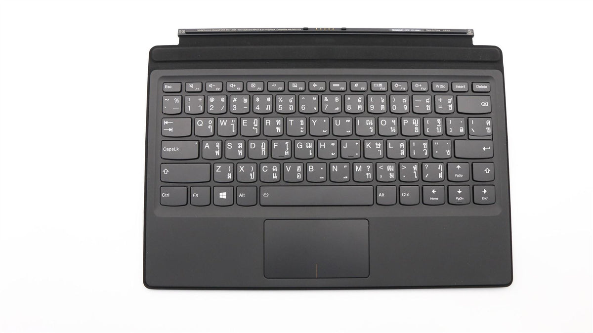 Genuine Lenovo IdeaPad Miix 510-12IKB Keyboard Thai Black 5N20N21169