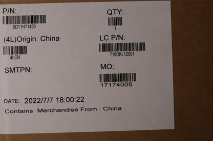 Lenovo FRU 16 16:10 2.5k IPS Color CS 5D11H71488