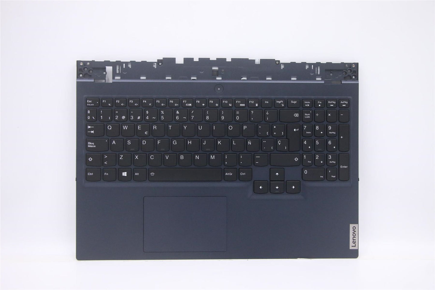 Lenovo 5 15ITH6 Palmrest Cover Touchpad Keyboard Spanish White 5CB1D12349