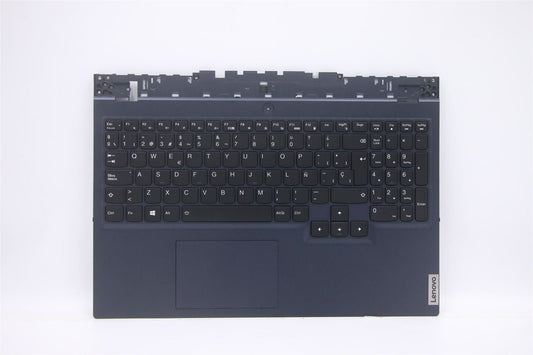 Lenovo 5 15ITH6 Palmrest Cover Touchpad Keyboard Spanish White 5CB1D12349