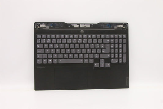 Lenovo S7 15ACH6 Palmrest Cover Touchpad Keyboard Czech Slovakian 5CB1C93707