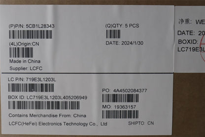 Lenovo Upper Case ASM_SPA L82XQ FBFP NBL 5CB1L28343