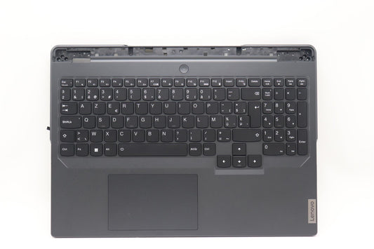 Lenovo Legion 5 16ARX8 Palmrest Cover Touchpad Keyboard Belgian Grey 5CB1L54648