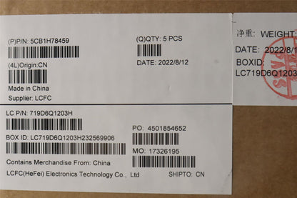 Lenovo COVER Upper Case ASM_ENG L82RE SG WH 5CB1H78459