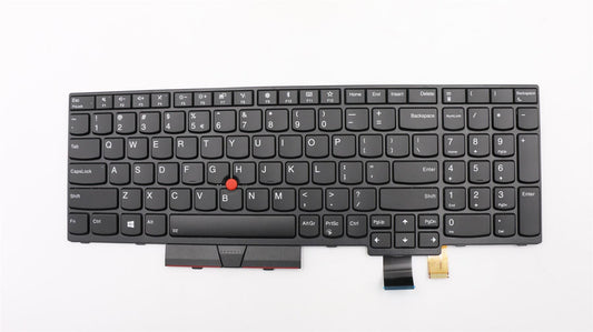 Lenovo ThinkPad T580 P52s Keyboard US Europe Black Backlit 01HX288