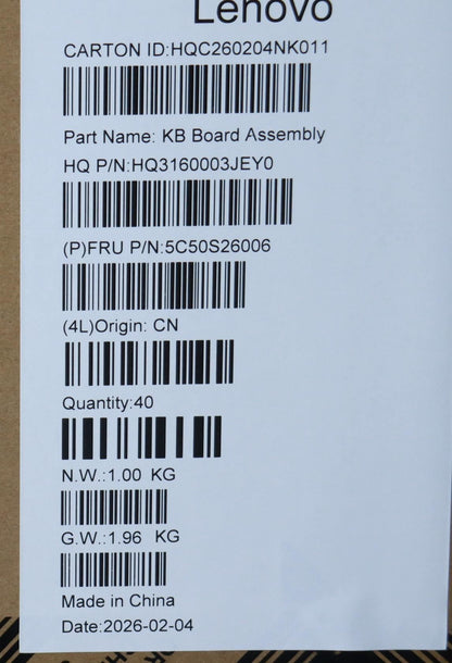 Lenovo CARDPOP H 83SX USB WiFi WLAN Board 5C50S26006