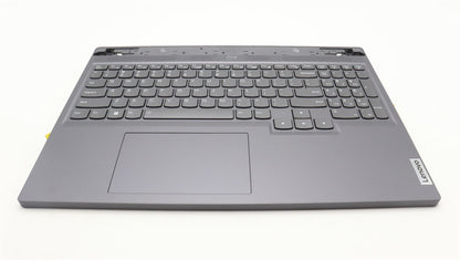 Lenovo Legion 5 16APH8 5 16IRH8 Palmrest Cover Touchpad Keyboard US 5CB1L56010