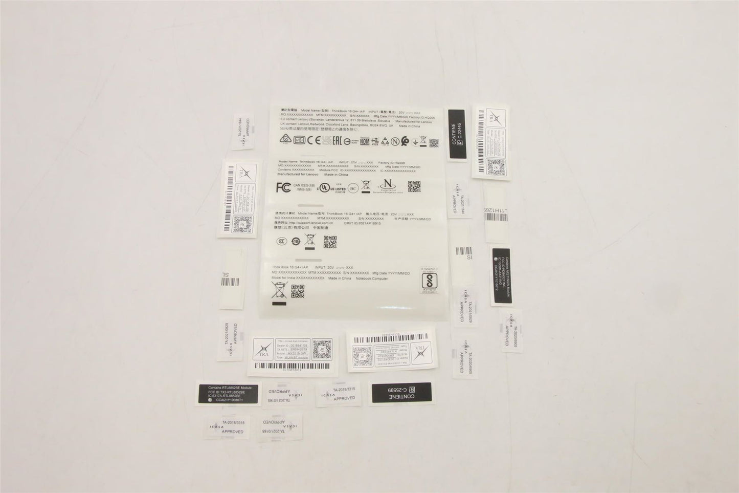 Lenovo LABEL Label H 21CY Service label kit 5L10W35125