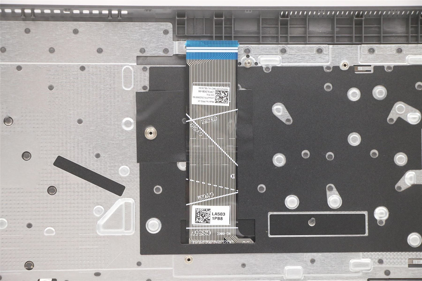 Lenovo V17 G2 ITL Palmrest Cover Touchpad Keyboard UK Iron Grey 5CB1D01873
