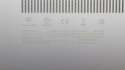 Lenovo FRU P16SG1_D_COV_UMA_SUB_ASSY_GRAY 5CB0Z69595