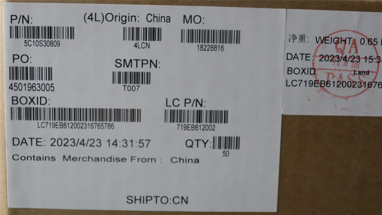 Lenovo Camera CABLE L83BY NT 5C10S30809