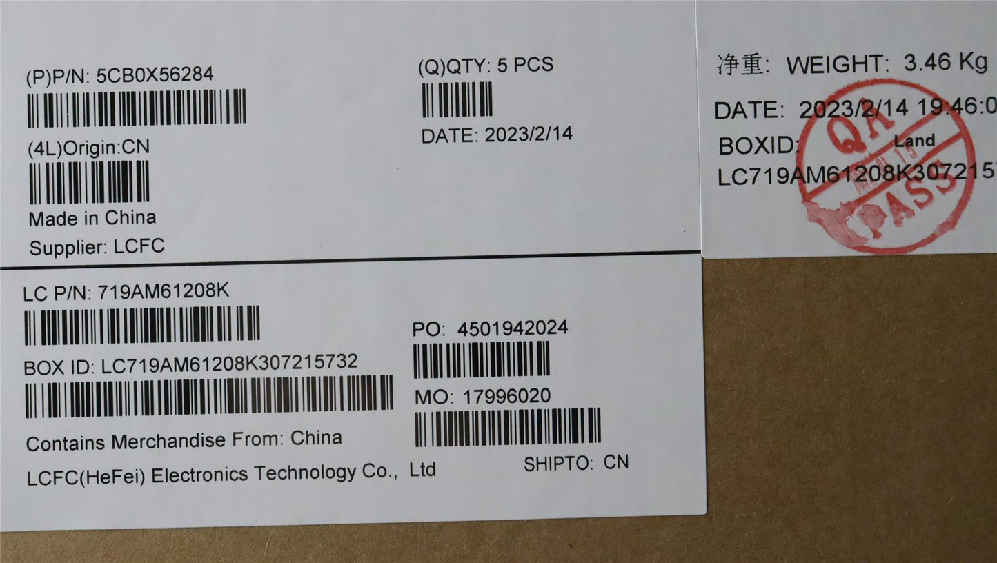 Lenovo Upper Case ASM_LA L81YK NBLFPPG 5CB0X56284