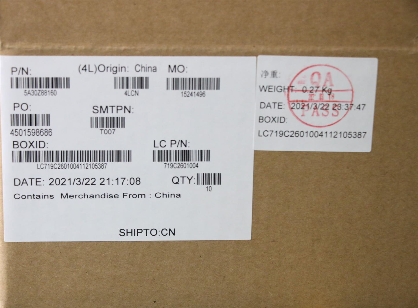 Lenovo ThinkPad T15 Gen 2 P15s Gen 2 Wi-Fi Wifi Wireless Antenna 5A30Z88161