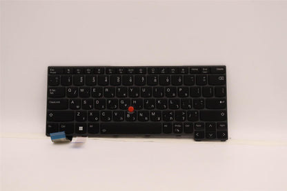 Lenovo ThinkPad L13 Gen 4 Keyboard Hebrew Black Backlit 5N21H77048