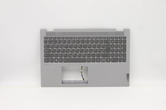 Lenovo Flex 5-15ALC05 Palmrest Cover Keyboard Hungarian Silver 5CB1B95990