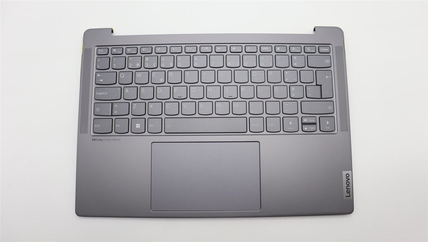 Lenovo Yoga 6 14IRH8 Palmrest Cover Touchpad Keyboard Portuguese 5CB1L88137