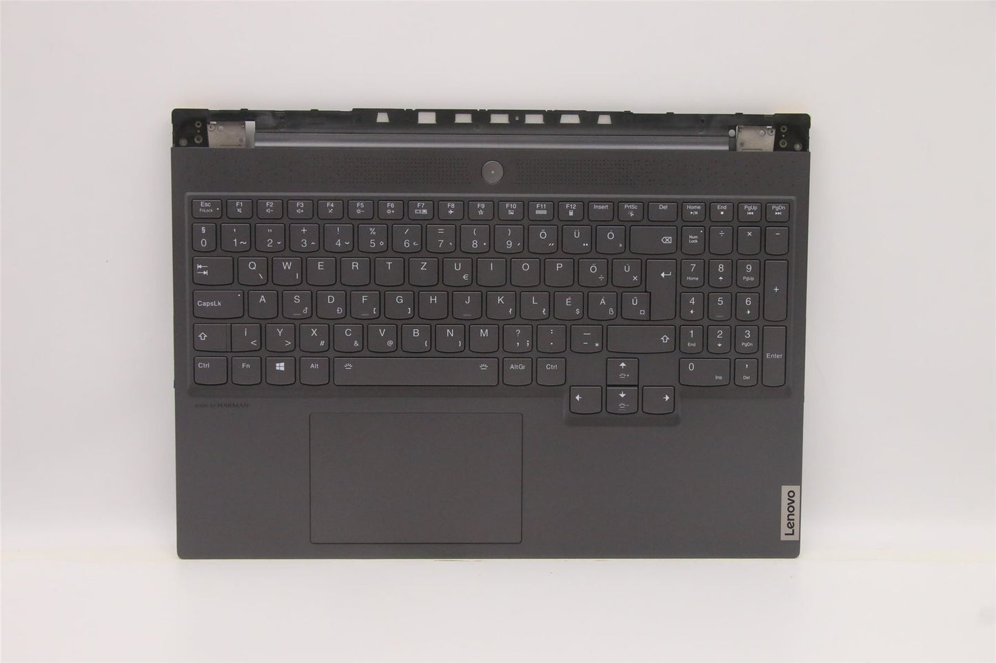 Lenovo 7 16ITHg6 Palmrest Cover Touchpad Keyboard Hungarian Grey 5CB1D05124