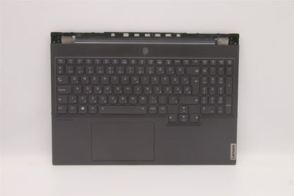 Lenovo 7 16ITHg6 Palmrest Cover Touchpad Keyboard Hungarian Grey 5CB1D05124