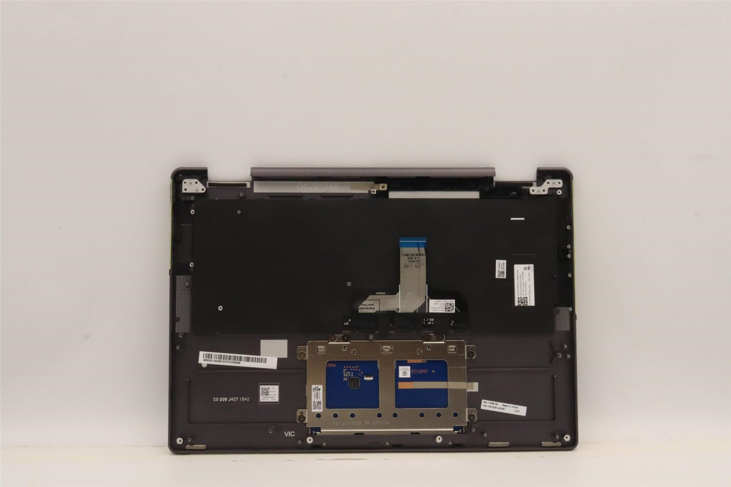 Lenovo Yoga 7 14IAL7 Palmrest Cover Touchpad Keyboard US Europe Black 5CB1J02481