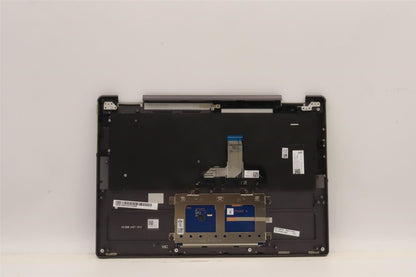 Lenovo Yoga 7 14IAL7 Palmrest Cover Touchpad Keyboard US Europe Black 5CB1J02481
