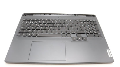 Lenovo Legion 5 16IRX8 Palmrest Cover Touchpad Keyboard Belgian 5CB1L30886
