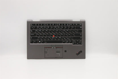 Lenovo ThinkPad X1 4th Gen Keyboard Palmrest Top Cover Russian 5M10V24863