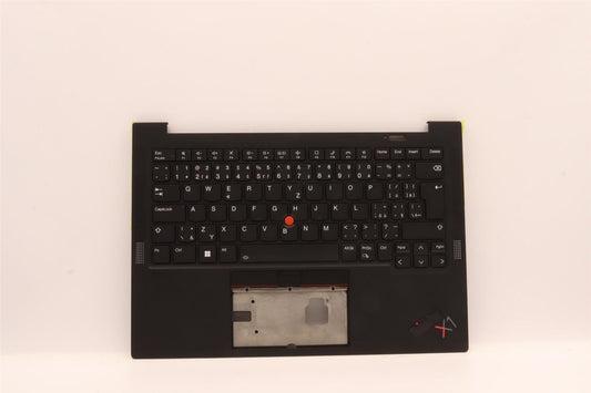 Lenovo ThinkPad X1 10th Gen Keyboard Palmrest Top Cover Deep Black 5M11H44135