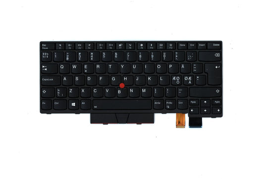 Lenovo ThinkPad T470 A475 Keyboard Nordic Black Backlit 01AX527