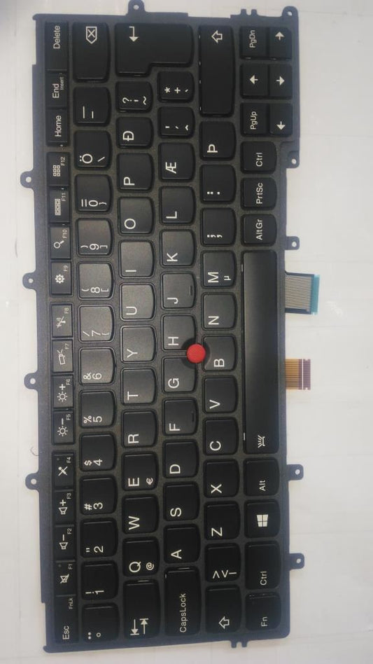 Lenovo ThinkPad X260 Keyboard Icelandic Black Backlit 01AV516 01AV556 SN20K79579