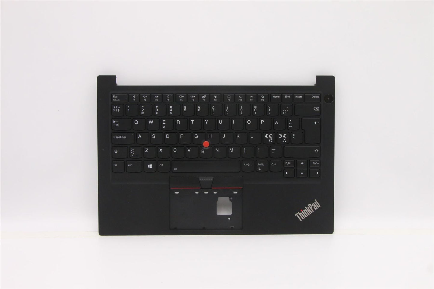 Lenovo ThinkPad E14 2 Keyboard Palmrest Top Cover Norwegian Black 5M11A35009