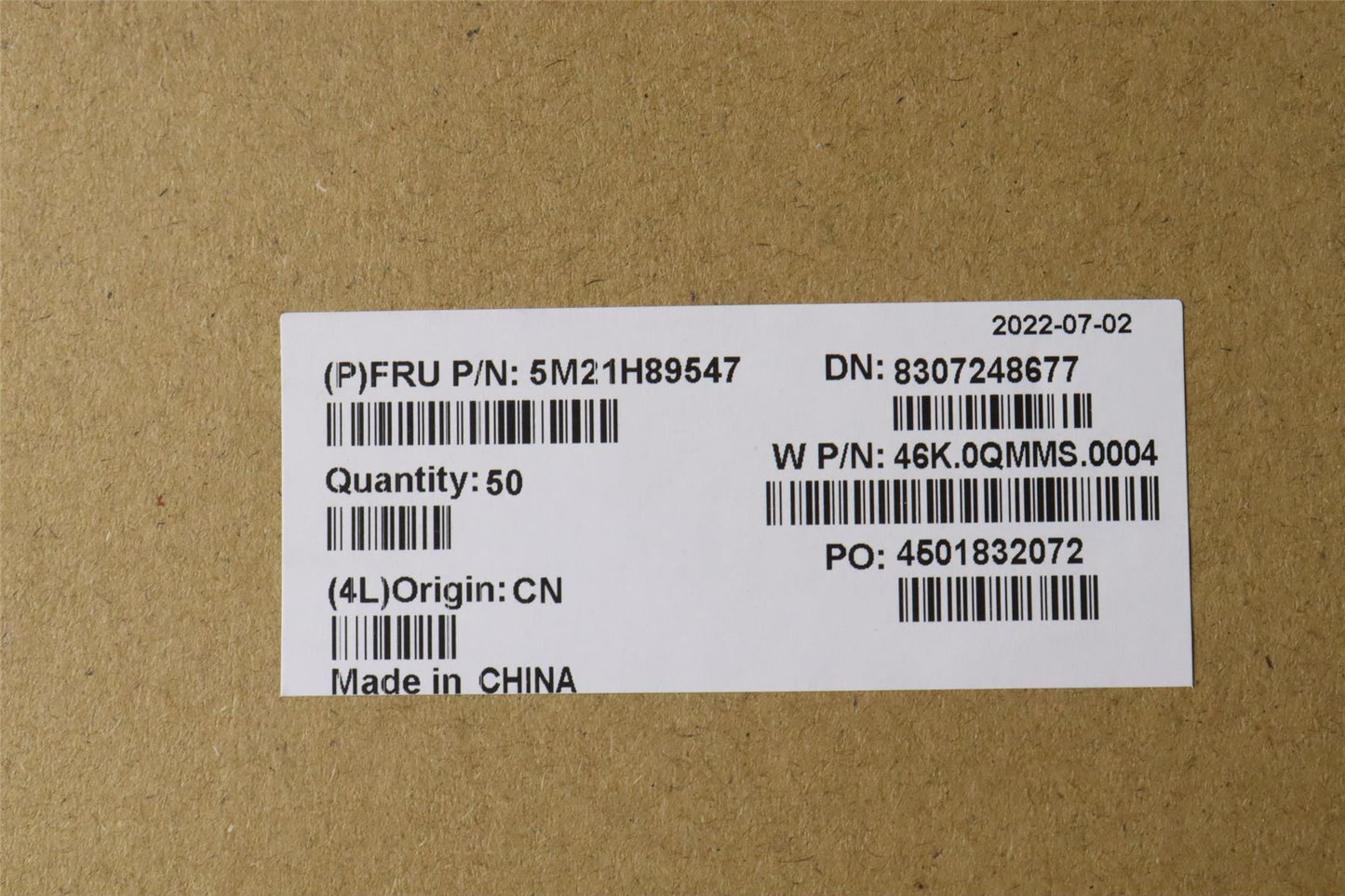 Lenovo MECHANICAL DPY RG Miscellaneous PKG 5M21H89547