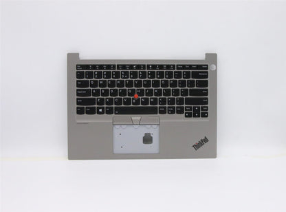 Lenovo ThinkPad E14 Keyboard Palmrest Top Cover US International Grey 5M10W64433