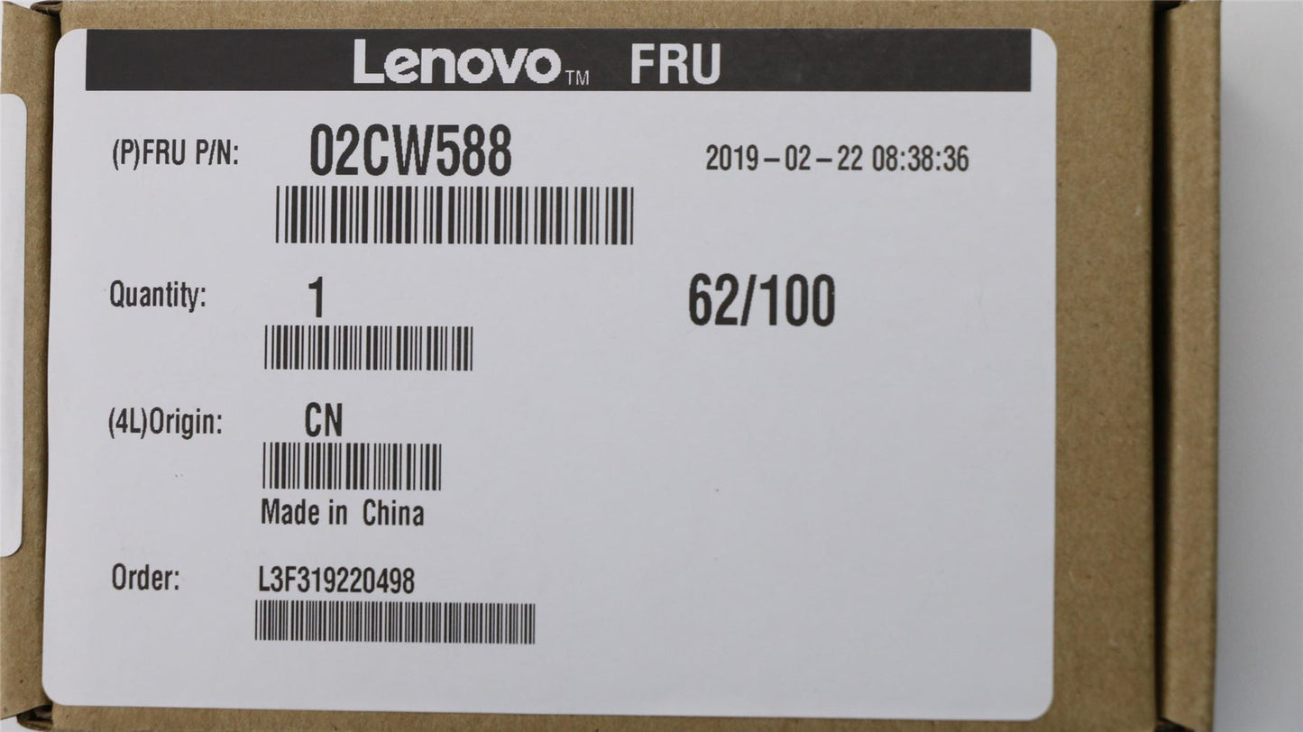 Lenovo ThinkStation P500 P510 P700 P710 P720 P900 Lock Common Key Kit 04X2398