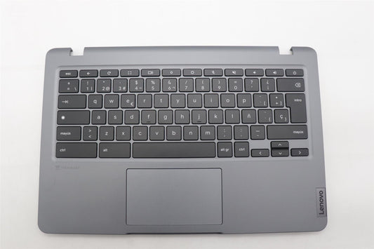 Lenovo 14e Gen3 Keyboard Palmrest Top Cover Spanish Black Backlit 5M11H61895