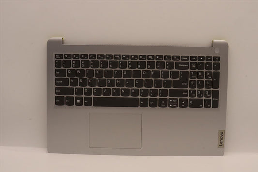 Lenovo IdeaPad 1 15AMN7 Palmrest Cover Touchpad Keyboard US Silver 5CB1J51275