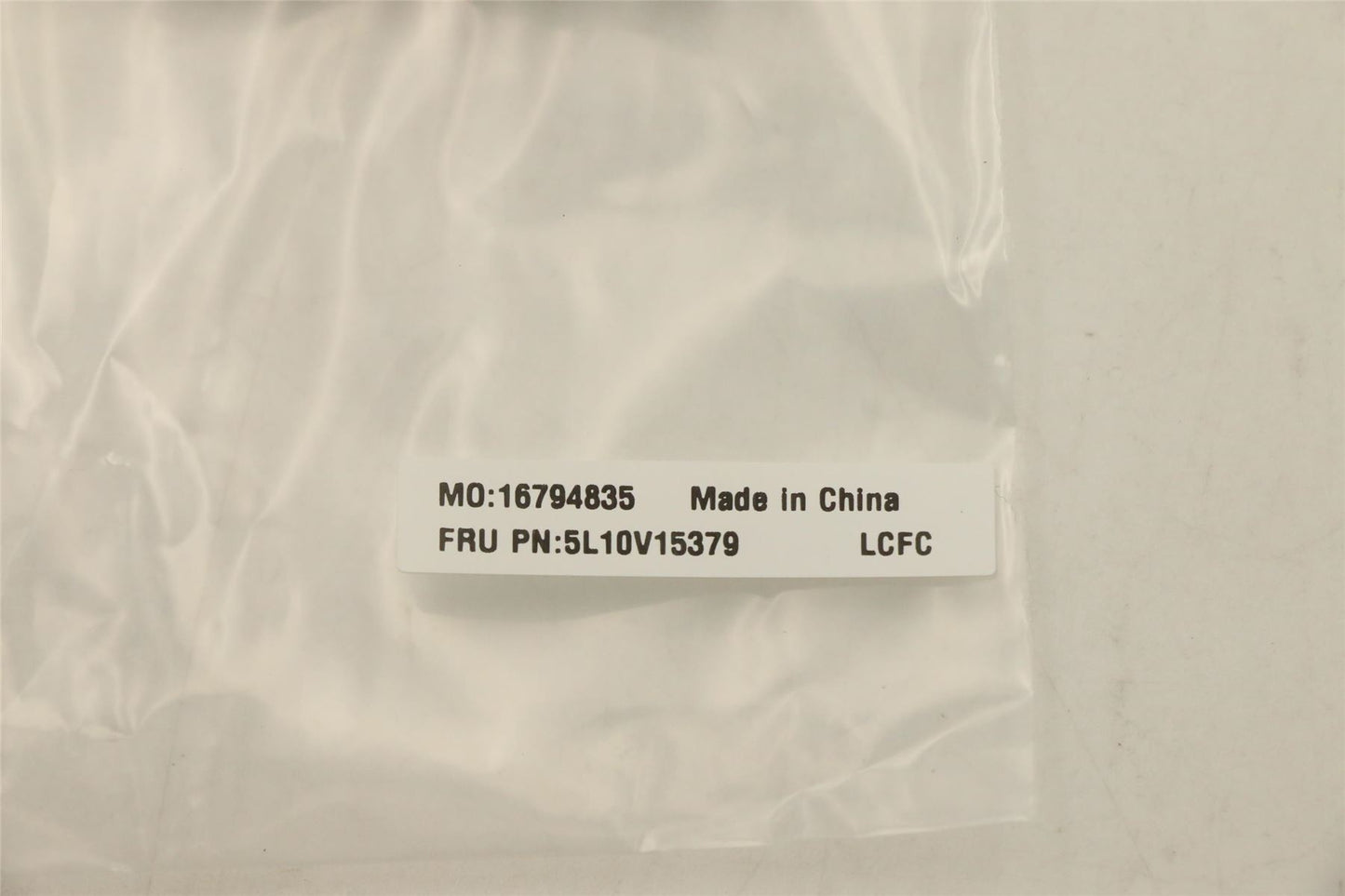 Lenovo T15p Gen2 FRU LABEL Kits 5L10V15379