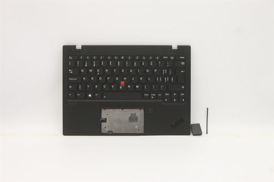 Lenovo ThinkPad X1 Gen 1 Palmrest Cover Keyboard Spanish Black 5M11B38339
