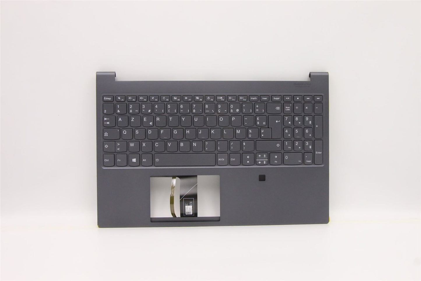 Lenovo 9 15IMH5 Keyboard Palmrest Top Cover French Slate Grey Backlit 5CB0Z42406