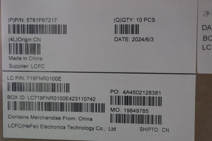 Lenovo CS22_3+2bCP,GLM,BK,NFC,SRX,EL Touchpad NFC Board 5T61P67217