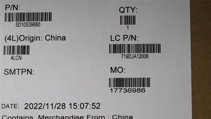 Lenovo LCD Module L82TK_Touch 5D10S39880