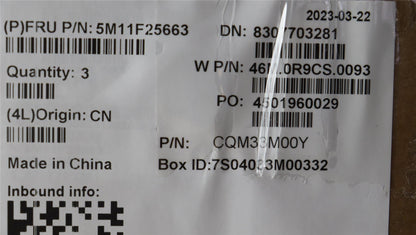 Lenovo 13w Gen 2 Keyboard Palmrest Top Cover Spanish Black 5M11F25663