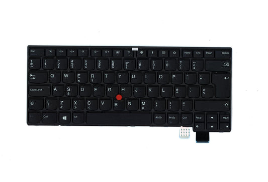 Lenovo ThinkPad T470s 13 Gen 2 Keyboard Dutch Black 01EN619 01EN660 SN20L81984