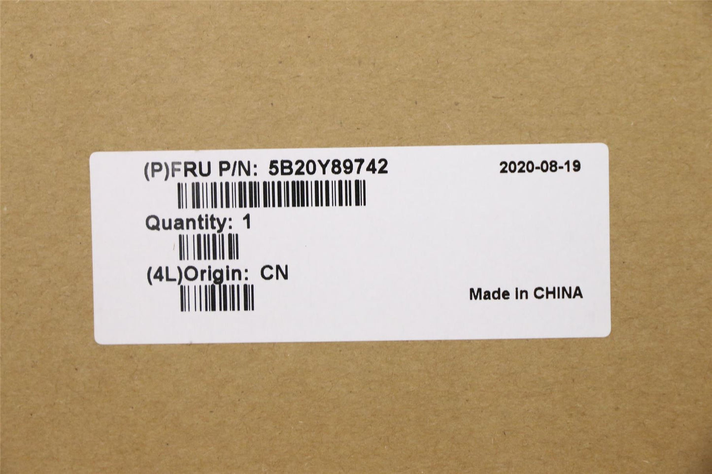 Lenovo 5B20Y89742 MB W 82DE WIN I710750_D 4G16G