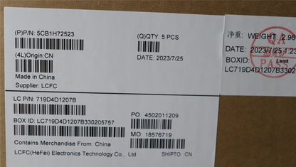 Lenovo Upper Case ASM_ITA L82RM AB_NFP_BL 5CB1H72523