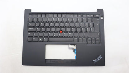Lenovo ThinkPad E14 Gen 5 Keyboard Palmrest Top Cover Russian Black 5M11L92295