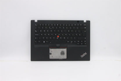 Lenovo ThinkPad T14s Keyboard Palmrest Top Cover UK Black Backlit 5M10Z54226